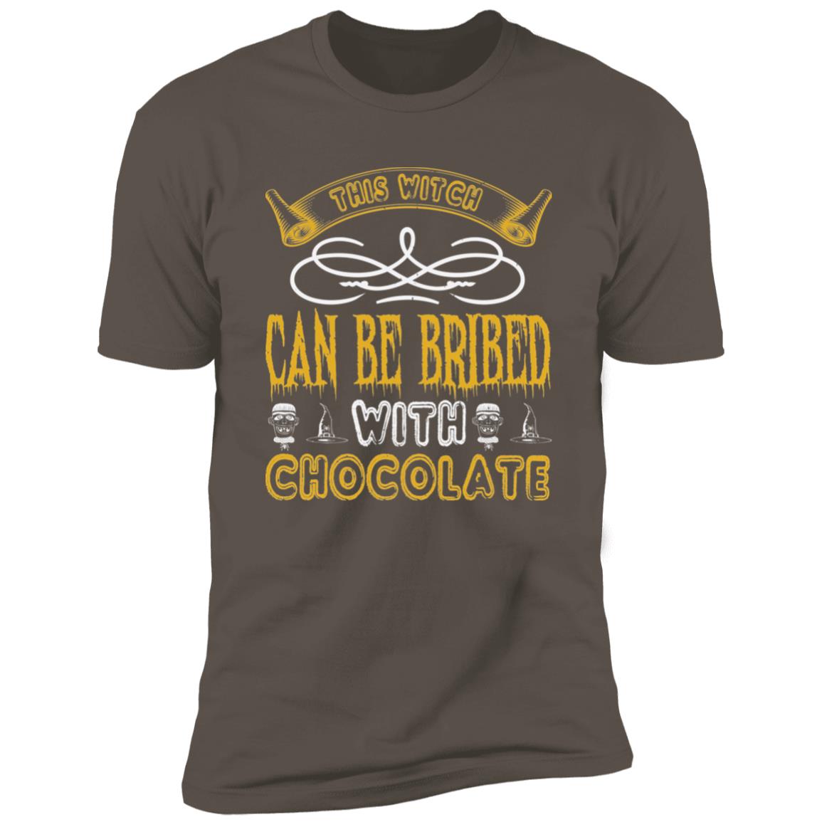 Witch Bribed With Chocolate | Premium T-Shirt