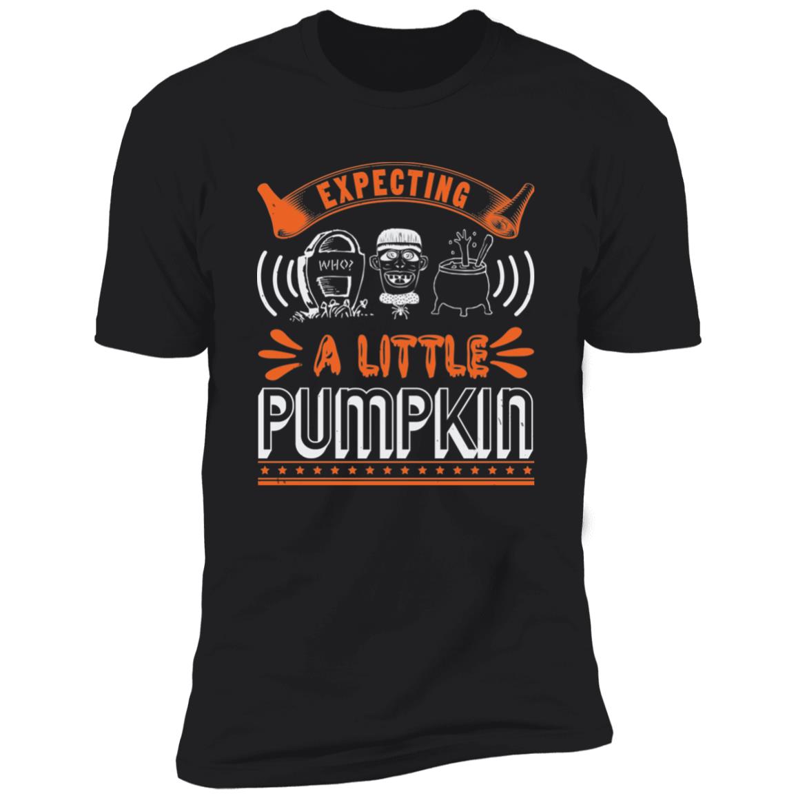 Expecting A Little Pumpkin | Premium T-Shirt