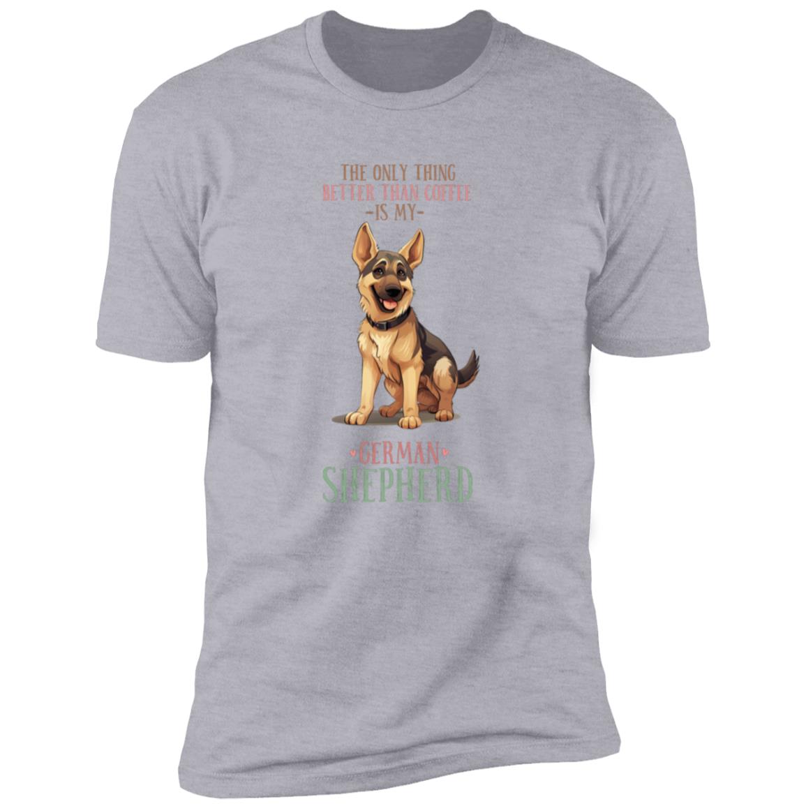 Dog Lovers - German Shepherd - Premium Cotton T-Shirt