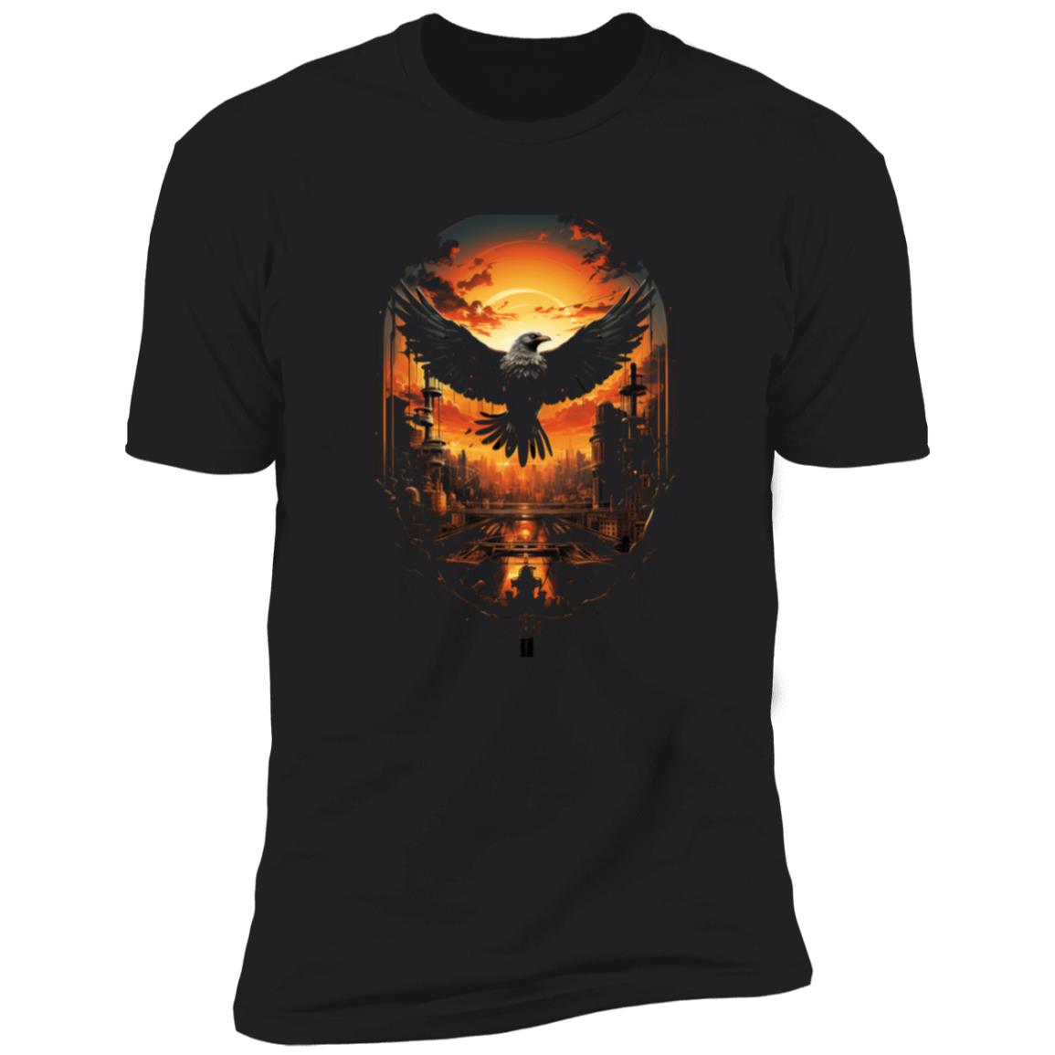 American Bald Eagle - Premium Graphic T-Shirt