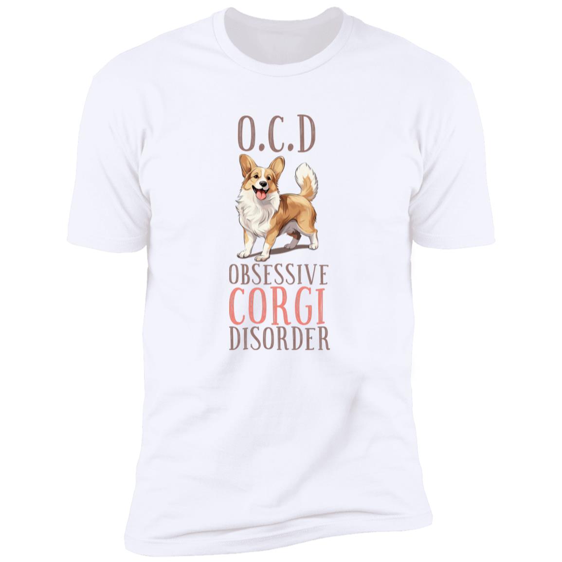 Dog Lovers - Corgi - Premium Cotton T-Shirt
