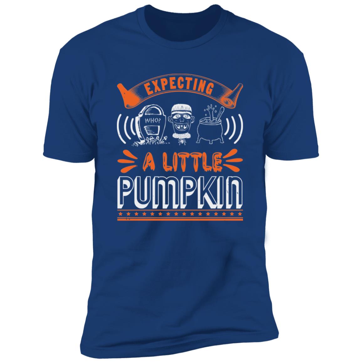Expecting A Little Pumpkin | Premium T-Shirt