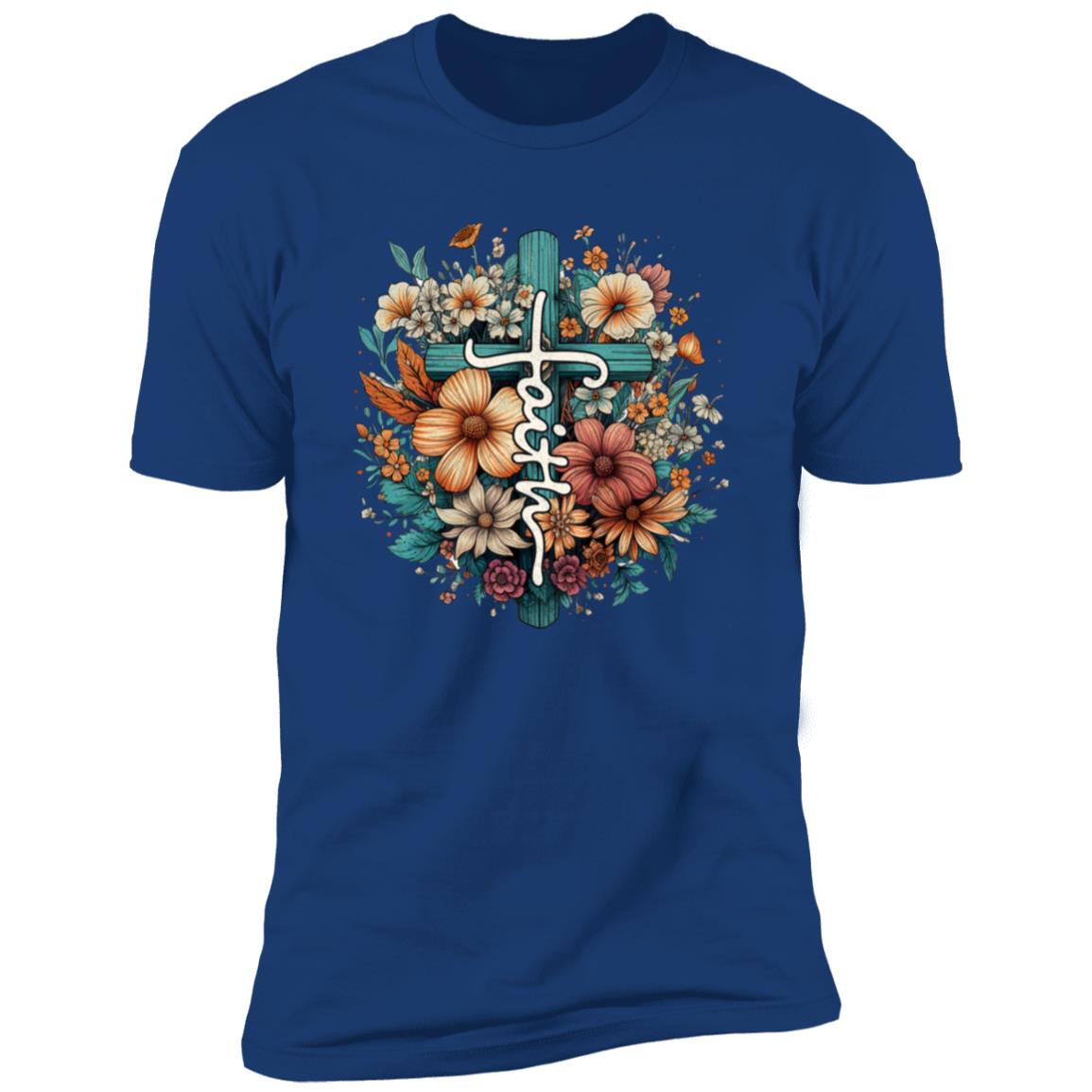 Faith Cross - Premium T-Shirt