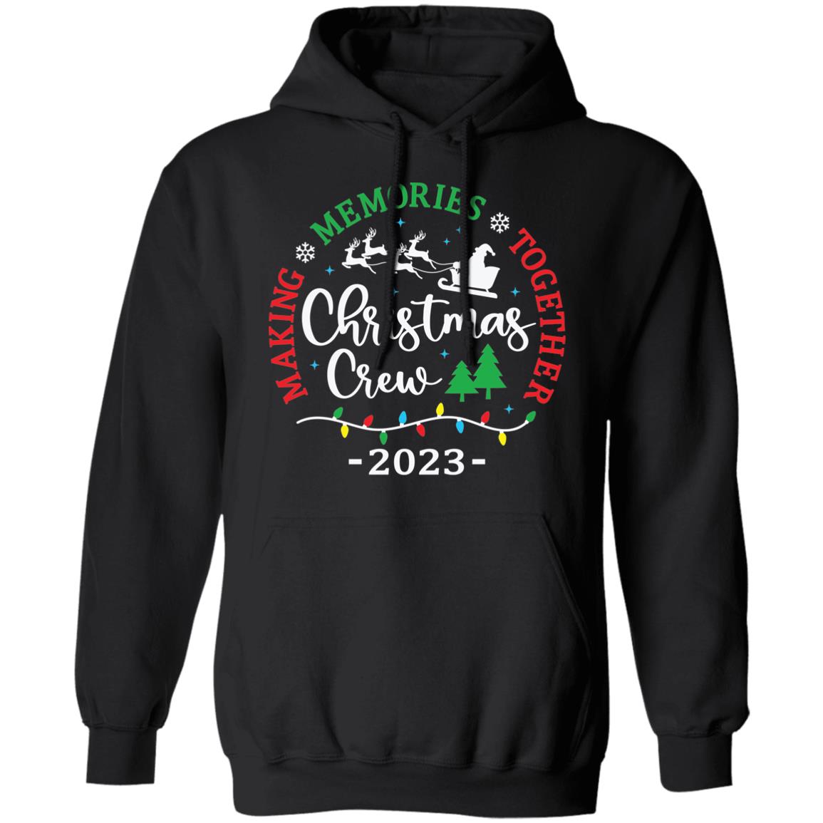 Christmas Memories 2023 - Premium Graphic Pullover Hoodie