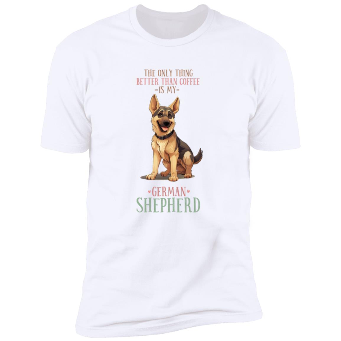 Dog Lovers - German Shepherd - Premium Cotton T-Shirt