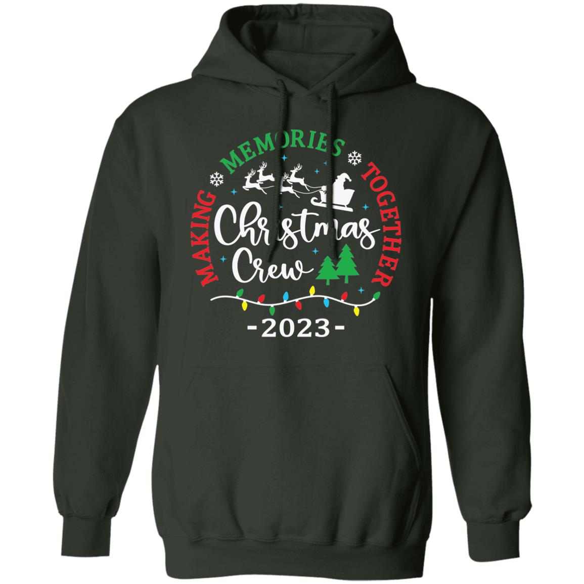 Christmas Memories 2023 - Premium Graphic Pullover Hoodie