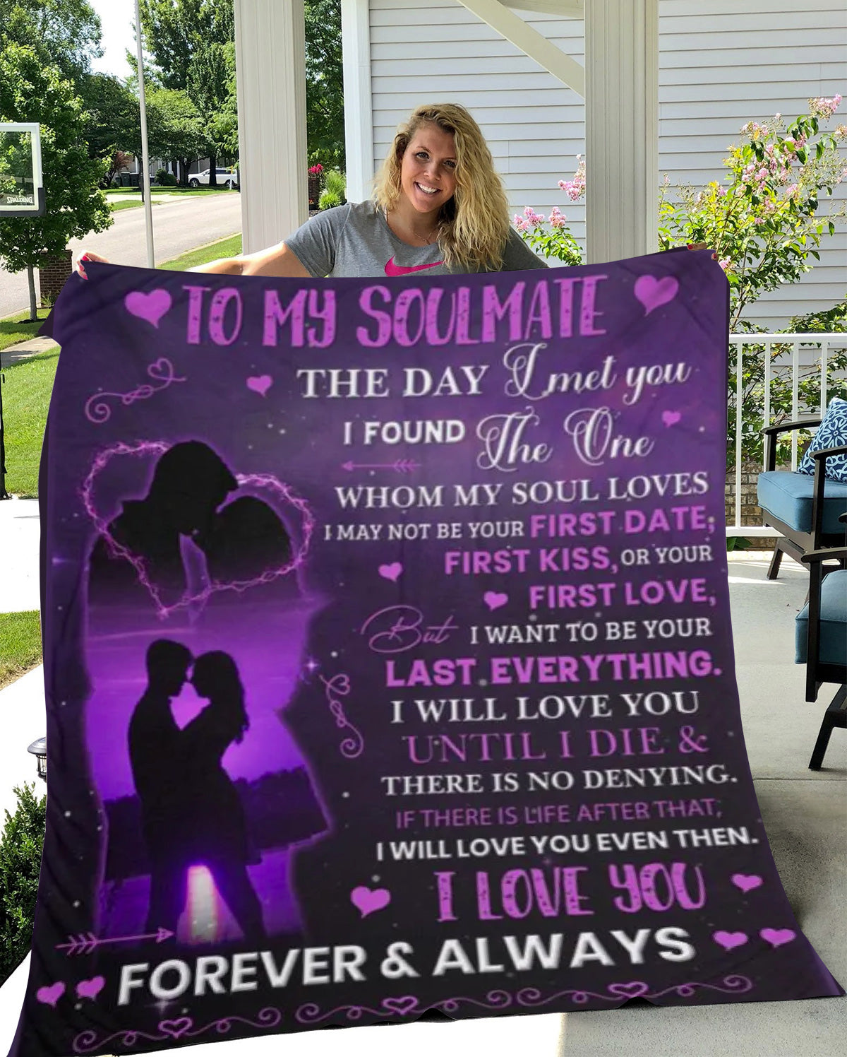 To My Soulmate - You Are The One | Premium Plush Blanket