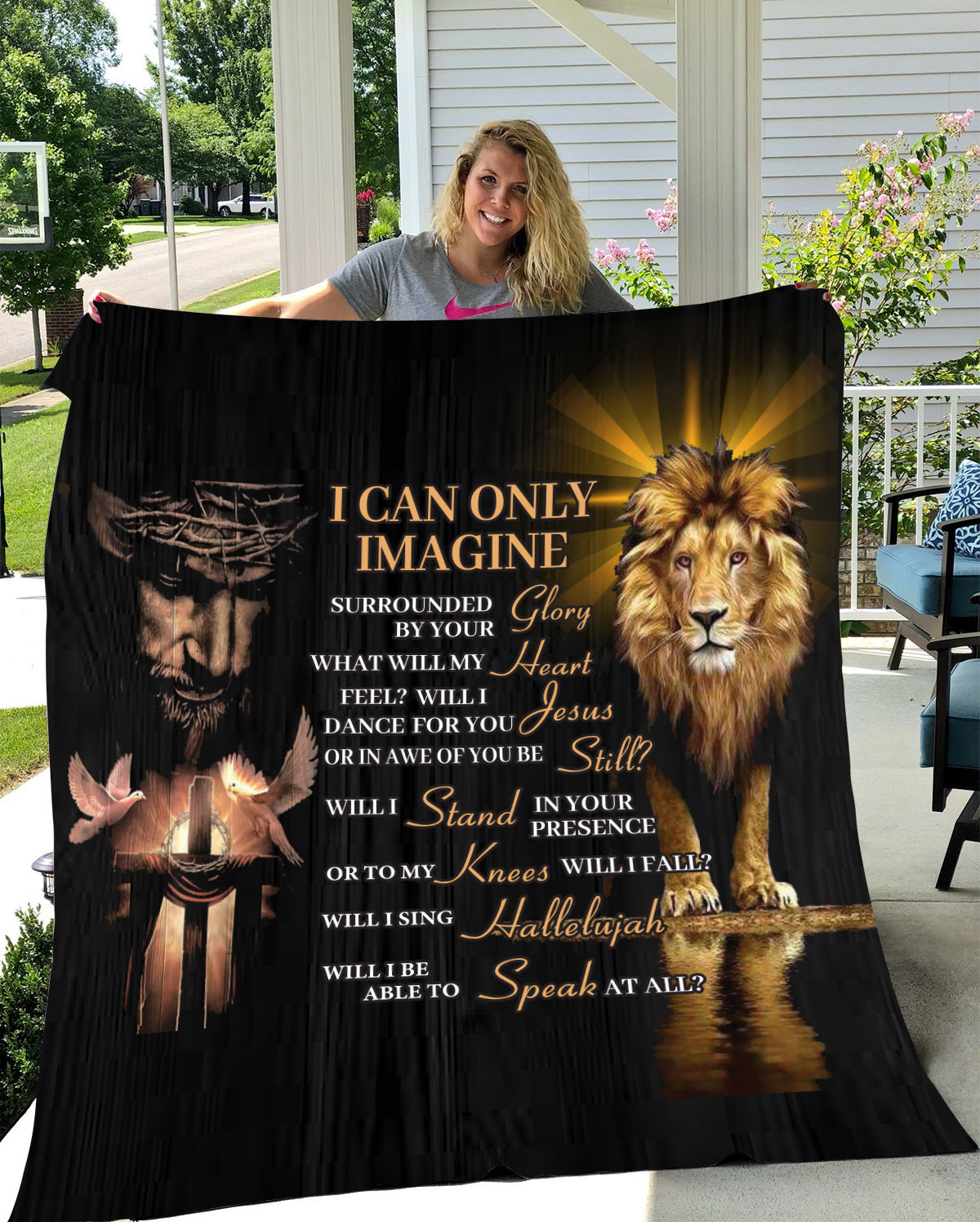I Can Only Imagine - Christian Theme | Premium Plush Blanket