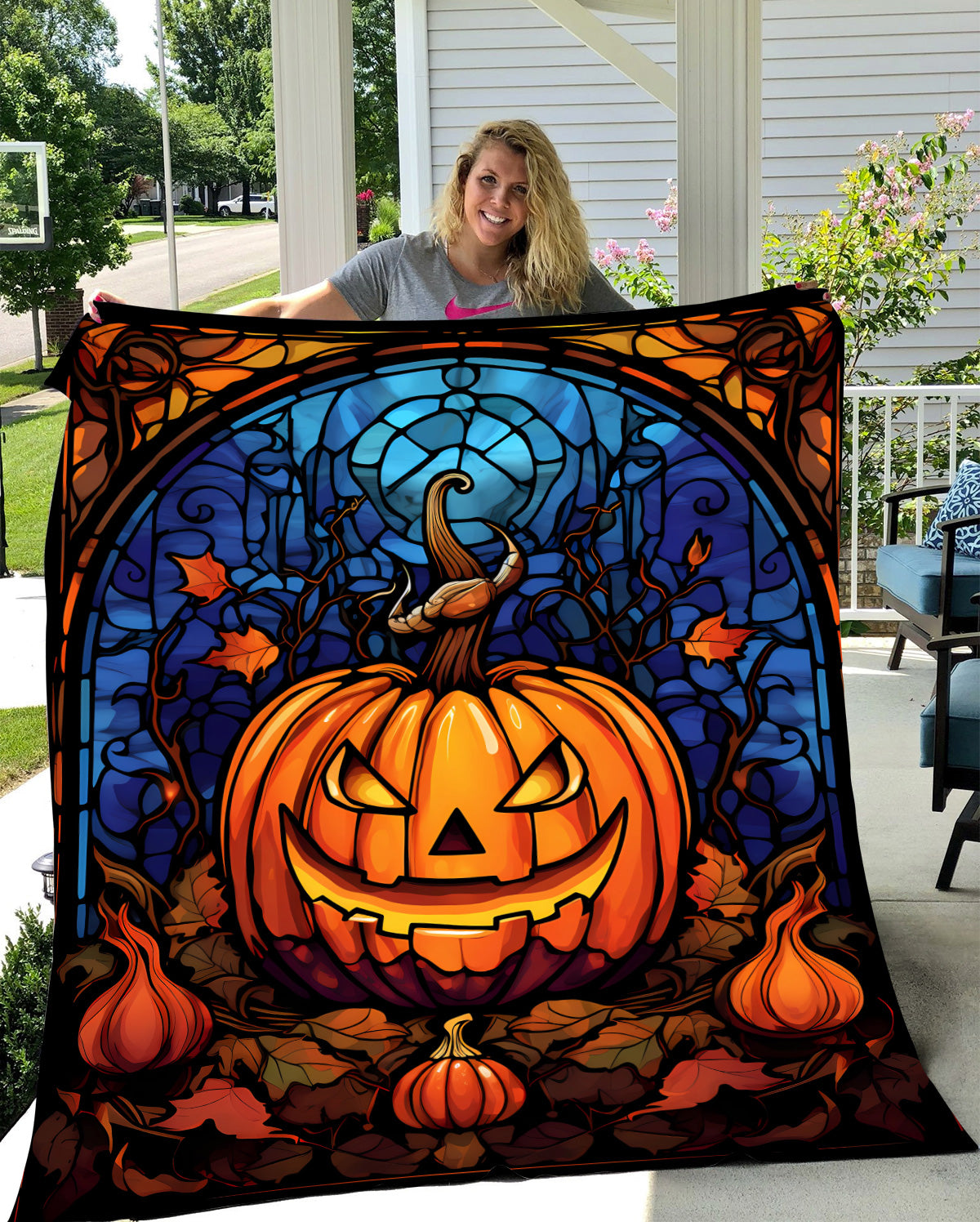 Jack-O-Lantern | Premium Plush Blanket