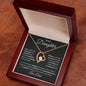 To My Daughter - Believe In Yourself - Love Dad - Forever Love Necklace
