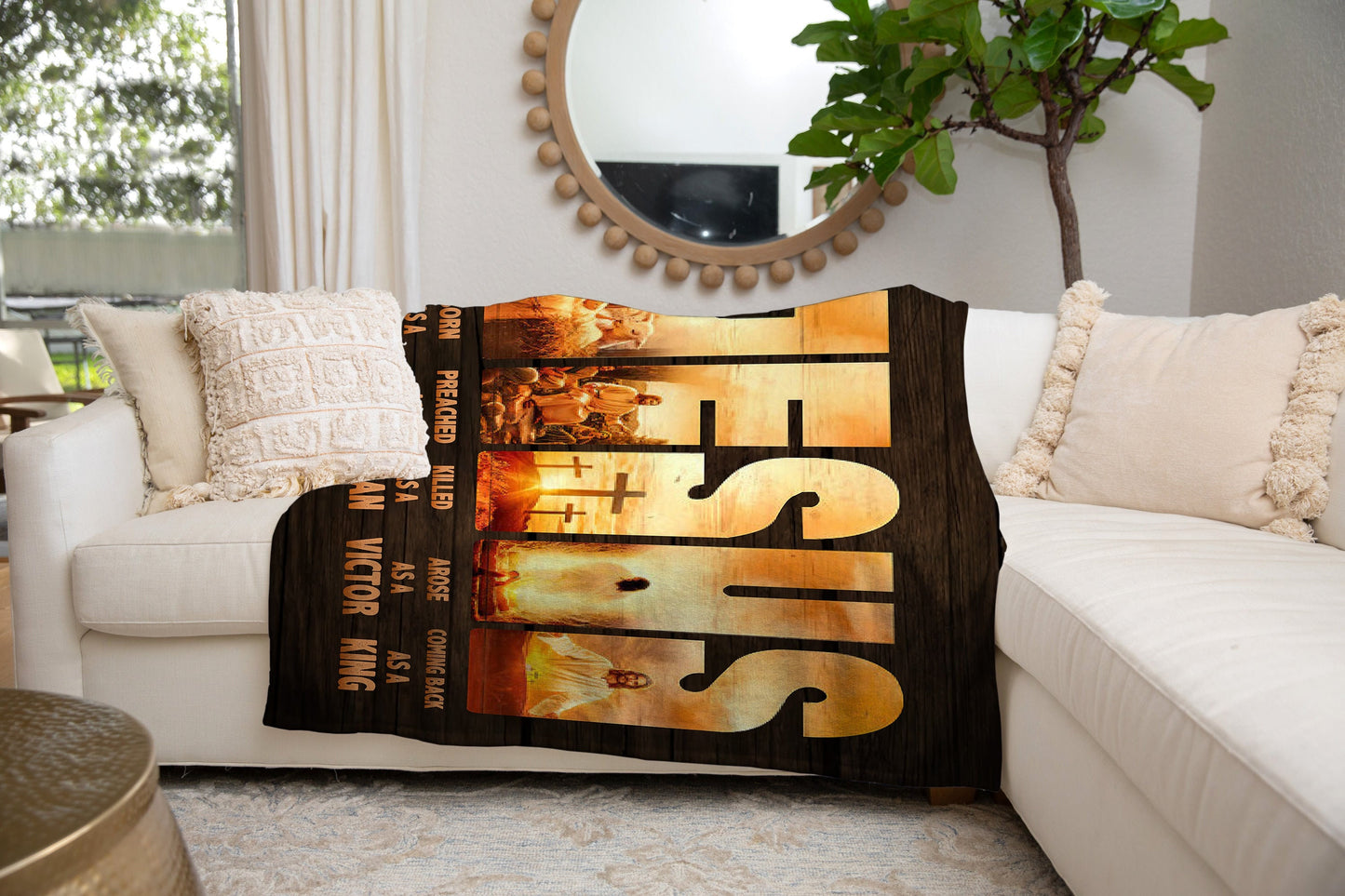 Jesus - My King | Premium Plush Blanket