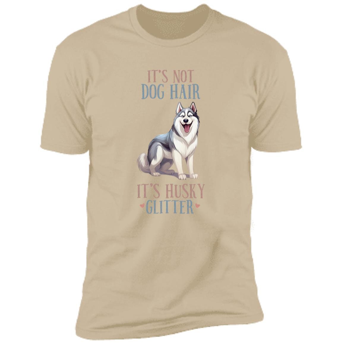 Dog Lovers - Husky - Premium Cotton Graphic Tee T-Shirt