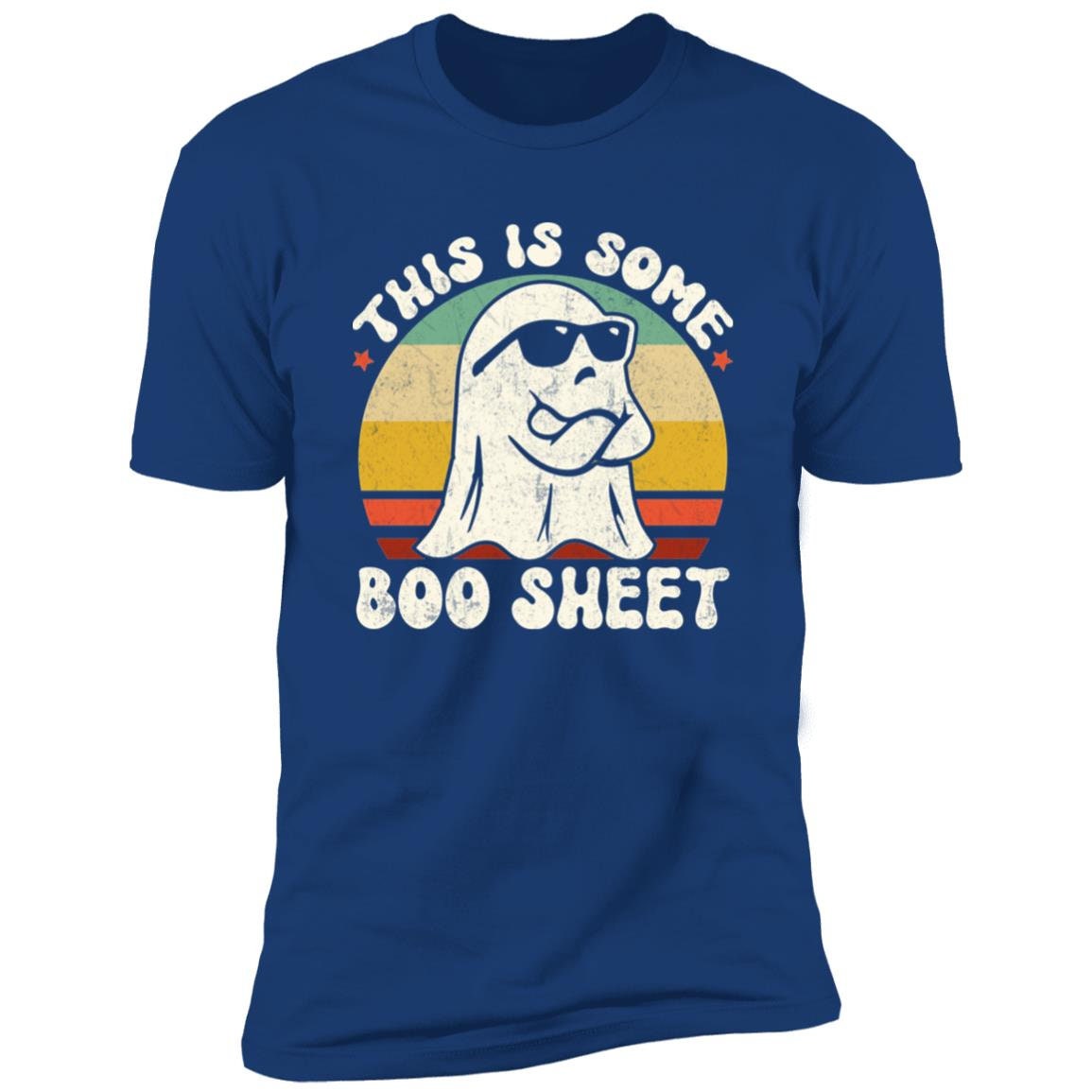 This Is Some BOO Sheet - Premium Cotton Graphic Tee T-Shirt - Halloween