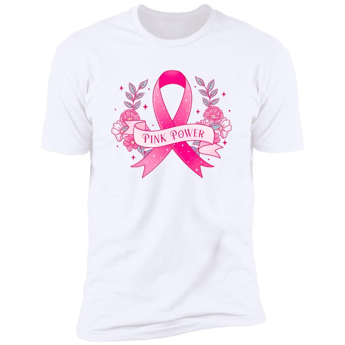 Pink Power - Premium T-Shirt - Breast Cancer Awareness