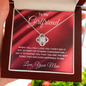 TO MY GIRLFRIEND | I LOVE YOU! | LOVE KNOT NECKLACE