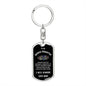 Badass Daughter - Dog Tag | Key Chain