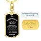 Badass Daughter - Dog Tag | Key Chain