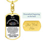 Badass Daughter - Dog Tag | Key Chain