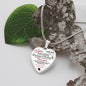 TO MY DAUGHTER | LOVE DAD | HEART NECKLACE