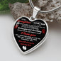 TO MY DAUGHTER HEART NECKLACE | FROM DAD