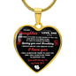 TO MY DAUGHTER HEART NECKLACE | FROM DAD
