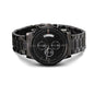 CUSTOMIZABLE ENGRAVED BLACK CHRONOGRAPH WATCH