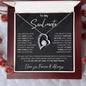 TO MY SOULMATE | MY BEST FRIEND | FOREVER LOVE NECKLACE