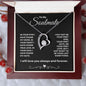 TO MY SOULMATE | I WILL LOVE YOU FOREVER | FOREVER LOVE NECKLACE