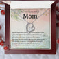 TO MY BEAUTIFUL MOM | A BLESSING FROM ABOVE | FOREVER LOVE NECKLACE