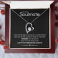 SOULMATE | NEVER FACE PROBLEMS ALONE | FOREVER LOVE NECKLACE