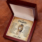 To My Daughter - Love Dad | Forever Love Necklace