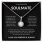 To My Beautiful Soulmate | I Found My Missing Piece (Eternal Hope Necklace)
