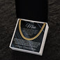 TO MY MAN | MY EVERYTHING | CUBAN LINK CHAIN