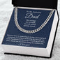 My Amazing Dad | I'm Grateful - Cuban Link Chain