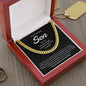 My Amazing Son | My Greatest Gift - Cuban Link Chain Necklace