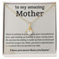 TO MY AMAZING MOTHER | UNCONDITIONAL LOVE | ALLURING BEAUTY NECKLACE