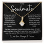 To My Soulmate - My Missing Piece | Alluring Beauty Necklace