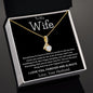 TO MY WIFE | THE ONE I LIVE FOR | ALLURING BEAUTY NECKLACE
