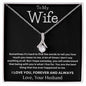 TO MY WIFE | THE ONE I LIVE FOR | ALLURING BEAUTY NECKLACE