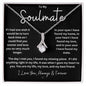 To My Soulmate - My Missing Piece | Alluring Beauty Necklace
