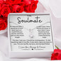 To My Soulmate - My Missing Piece | Alluring Beauty Necklace