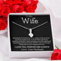 TO MY WIFE | THE ONE I LIVE FOR | ALLURING BEAUTY NECKLACE