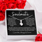To My Soulmate - My Missing Piece | Alluring Beauty Necklace