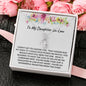 TO MY DAUGHTER IN LAW | WONDERFUL DAUGHTER | ALLURING BEAUTY NECKLACE