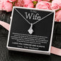 TO MY WIFE | THE ONE I LIVE FOR | ALLURING BEAUTY NECKLACE