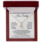 I'M SORRY | CAN'T BEAR THIS PAIN | ALLURING BEAUTY NECKLACE