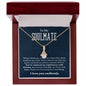TO MY SOULMATE | LOVE YOU ENDLESSLY | ALLURING BEAUTY NECKLACE