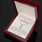 TO MY SOULMATE | YOU COMPLETE MY WORLD | ALLURING BEAUTY NECKLACE