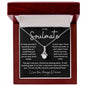 To My Soulmate - My Missing Piece | Alluring Beauty Necklace