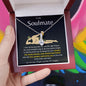TO MY SOULMATE | BEER DRINKIN' BESTIE | ALLURING BEAUTY NECKLACE